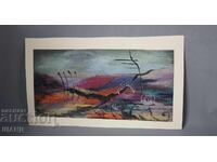 Veche pictură de maestru, pictură abstractă