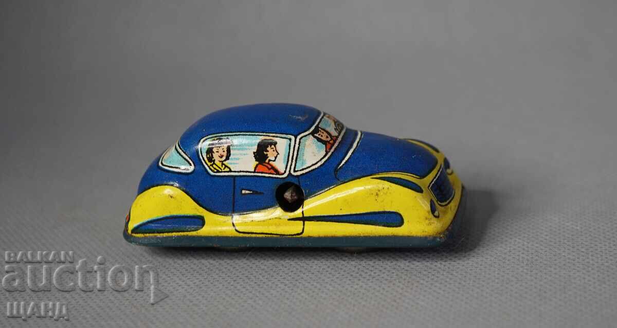 Old metal mechanical toy car model for a racetrack with price € 5.25 | 10.27 BGN Old metal mechanical toy car model for a racetrack with price € 5.25 | 10.27 BGN