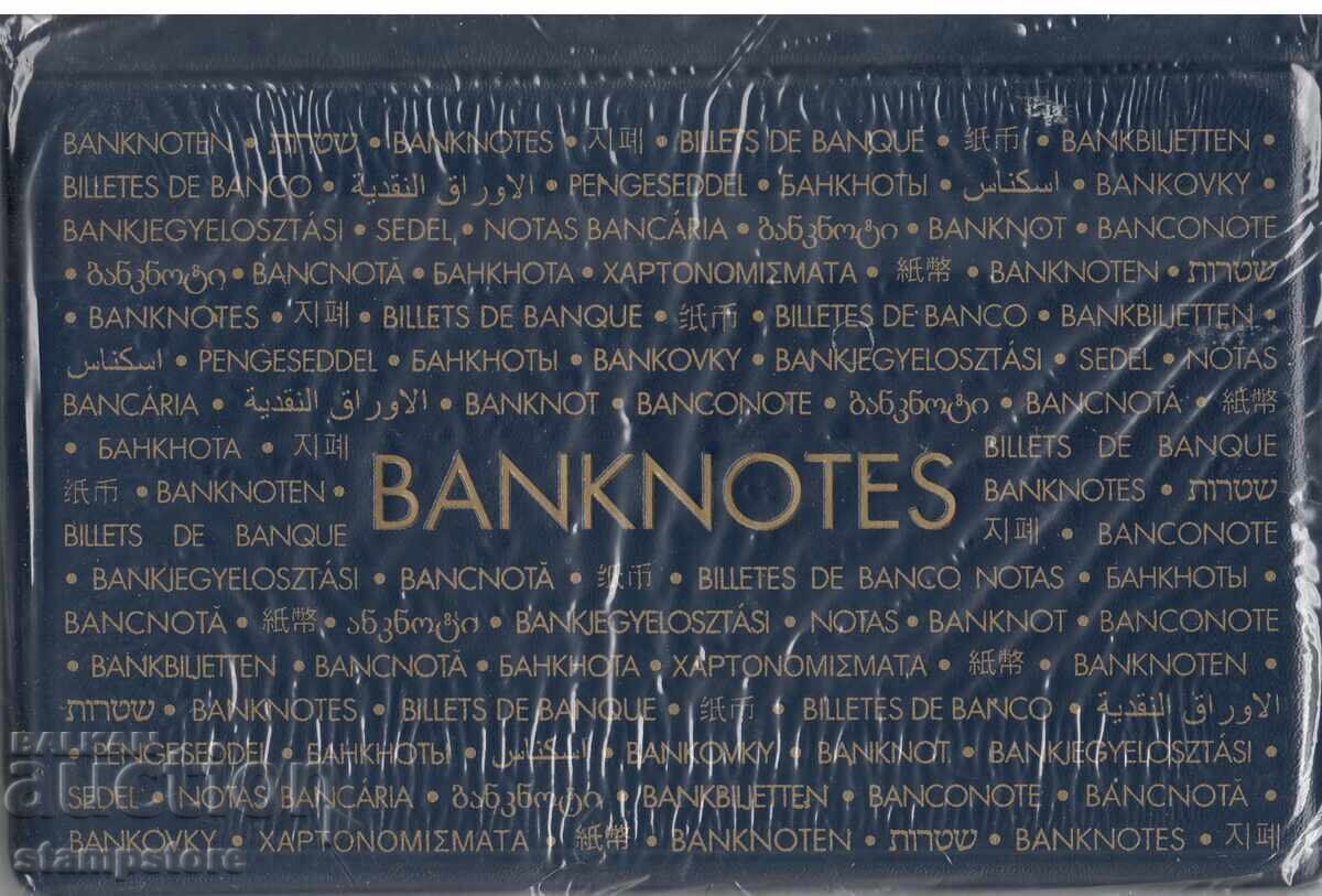 Pocket album for 20 banknotes with banknote size 210/125 mm