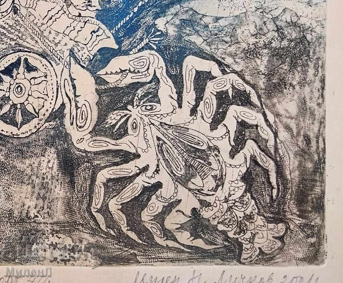 Delivery of Humorous graphic: Eagle, Crab, and Pike