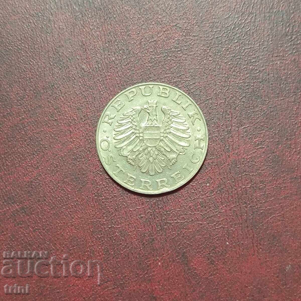 Austria 10 șilingi 1979 cu preț € 2.00 | 3.91 BGN