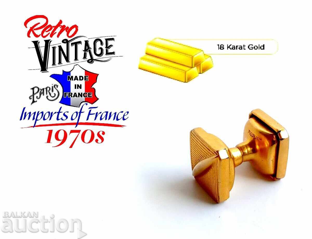 Μεταχειρισμένο Μανίκι 18Κ Επάργυρο Χρυσό