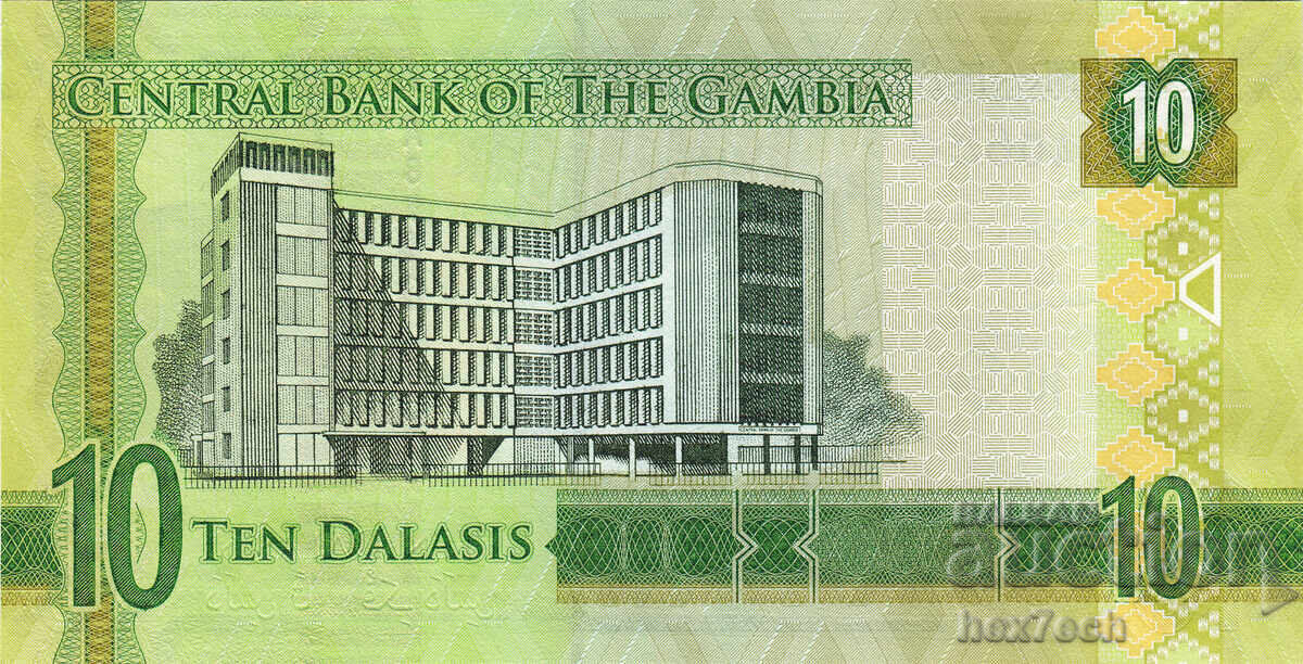 Δημοπρασία ❤️ ⭐ Γκάμπια 2015 10 ντάλασι UNC νέα ⭐ ❤️