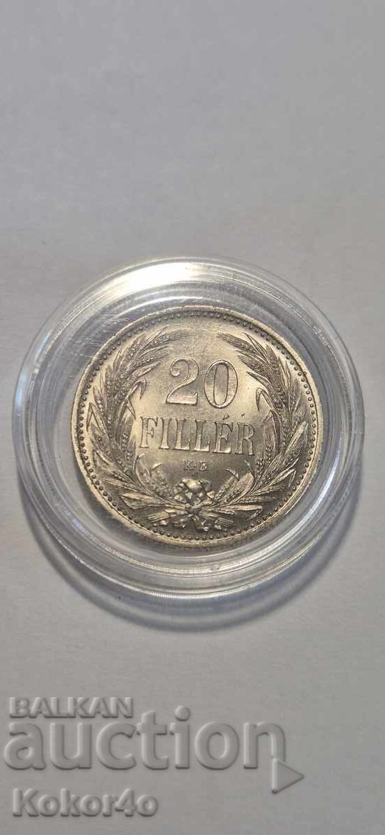 20 Filler 1914 RESTRIKE 20 Filler 1914 RESTRIKE