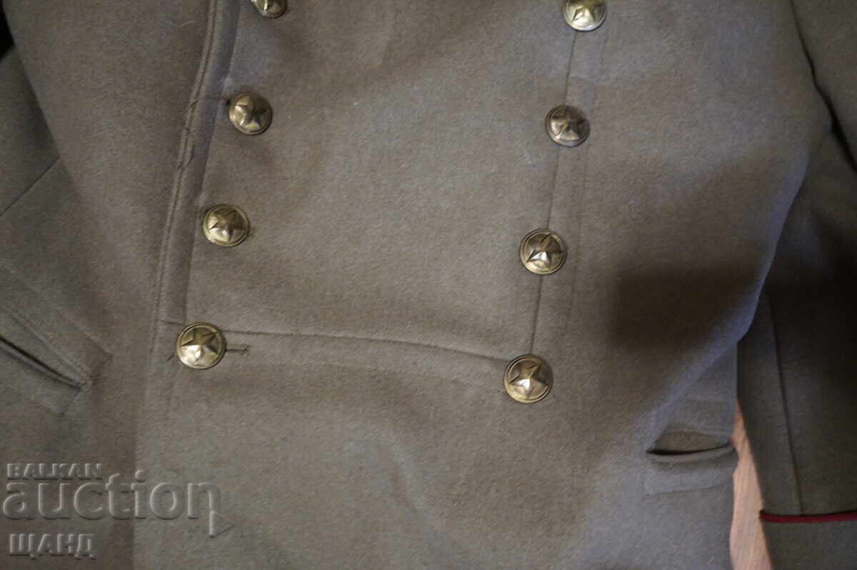 Auction Star Military Officer's Winter Overcoat Parade Uniform Auction Star Military Officer's Winter Overcoat Parade Uniform