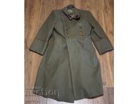 Стар Военен Офицерски зимен шинел парадна униформа