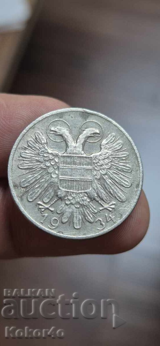 Austria 50 groși 1934 cu preț € 35.80 | 70.02 BGN Austria 50 groși 1934 cu preț € 35.80 | 70.02 BGN