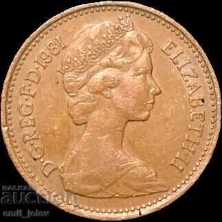 Licitație 1 penny - Regatul Unit (United Kingdom) 1981 Licitație 1 penny - Regatul Unit (United Kingdom) 1981
