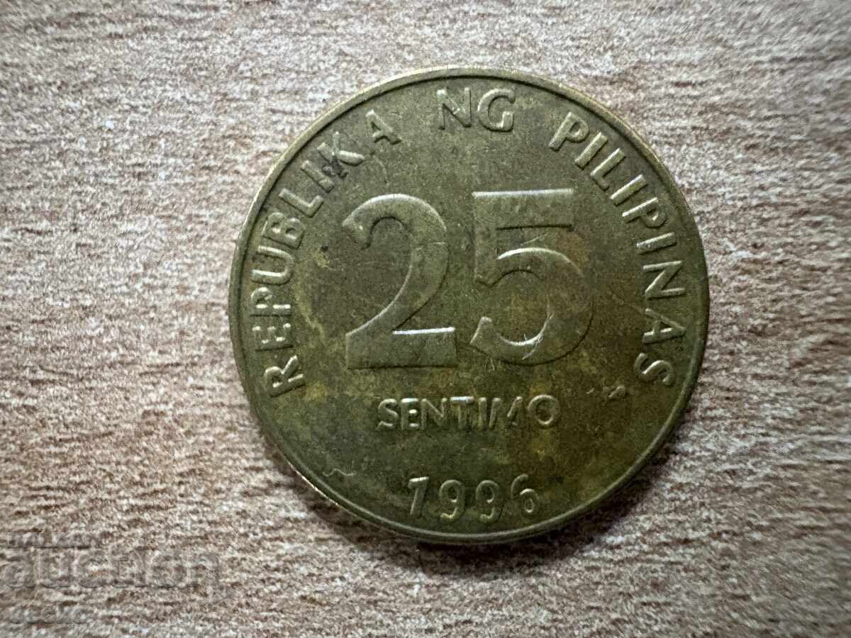 Filipine - 25 centavos (1996) Filipine - 25 centavos (1996)