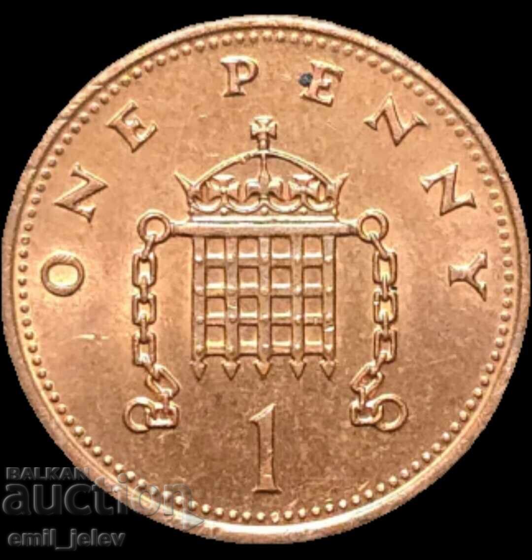 1 penny - Regatul Unit (United Kingdom) 1988 cu preț € 0.20 | 0.39 BGN