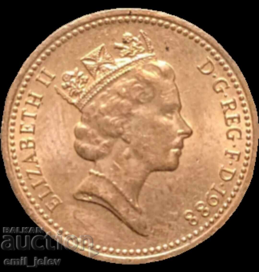 Licitație 1 penny - Regatul Unit (United Kingdom) 1988