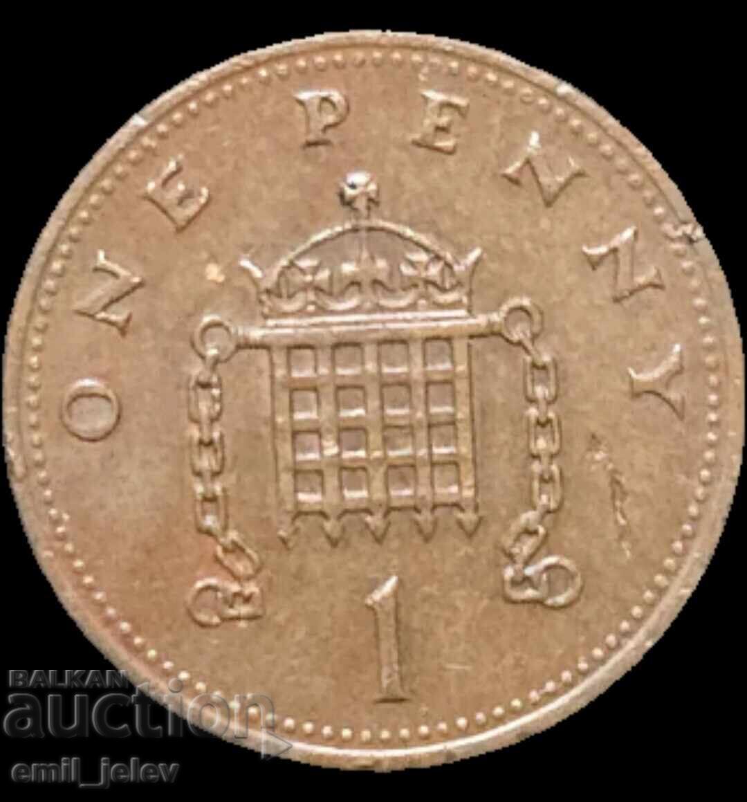 1 пени-Обединено Кралство(United Kingdom 1 penny)1989 год. с цена € 0.20 | 0.39 лв. 1 пени-Обединено Кралство(United Kingdom 1 penny)1989 год. с цена € 0.20 | 0.39 лв.