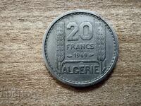 Algeria - 20 Franci (1949)