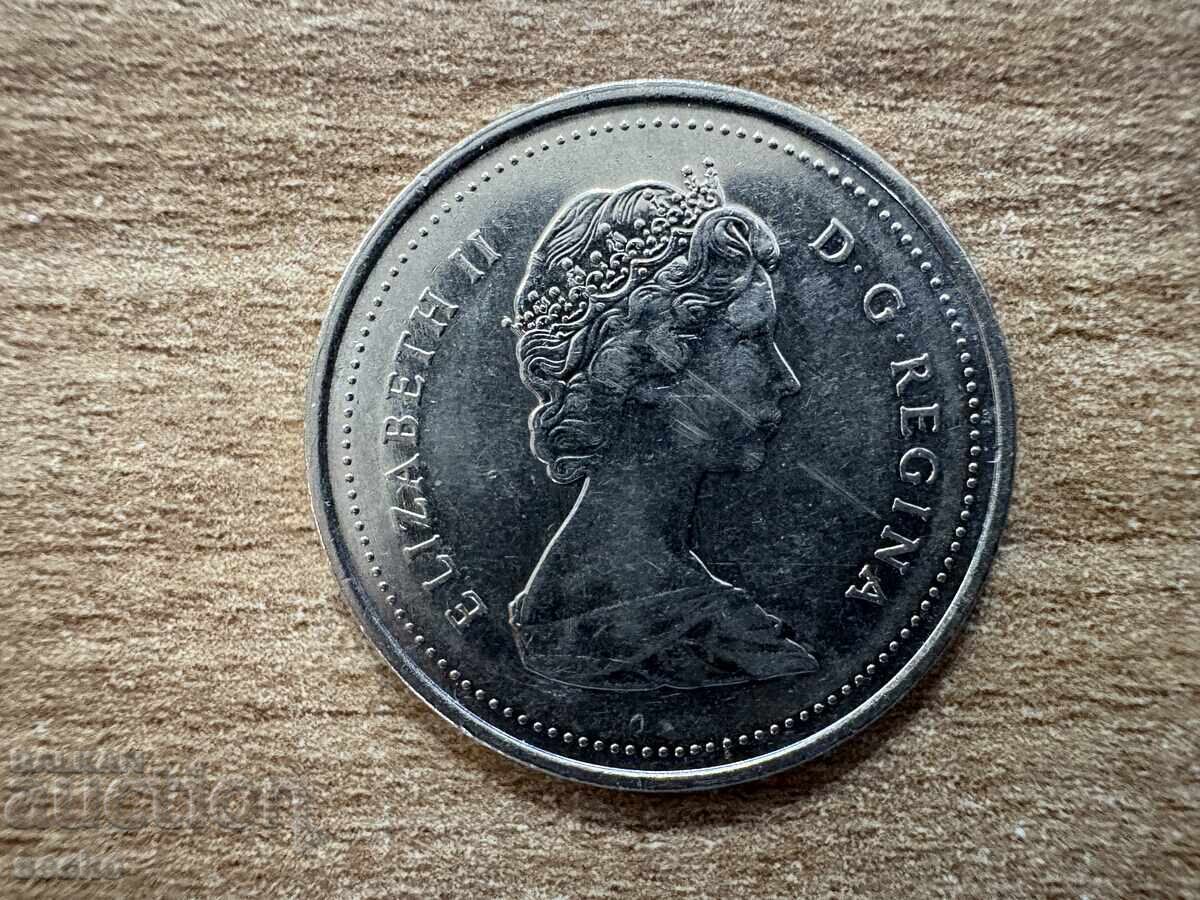 Канада - 25 цента (1987) с цена € 0.25 | 0.49 лв. Канада - 25 цента (1987) с цена € 0.25 | 0.49 лв.