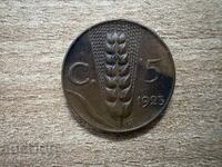 Italia - 5 centesimi (1923)