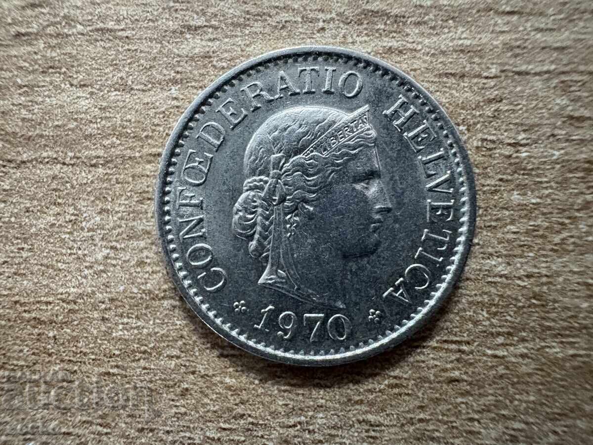 Elveția - 10 rapi (1970) cu preț € 0.40 | 0.78 BGN Elveția - 10 rapi (1970) cu preț € 0.40 | 0.78 BGN