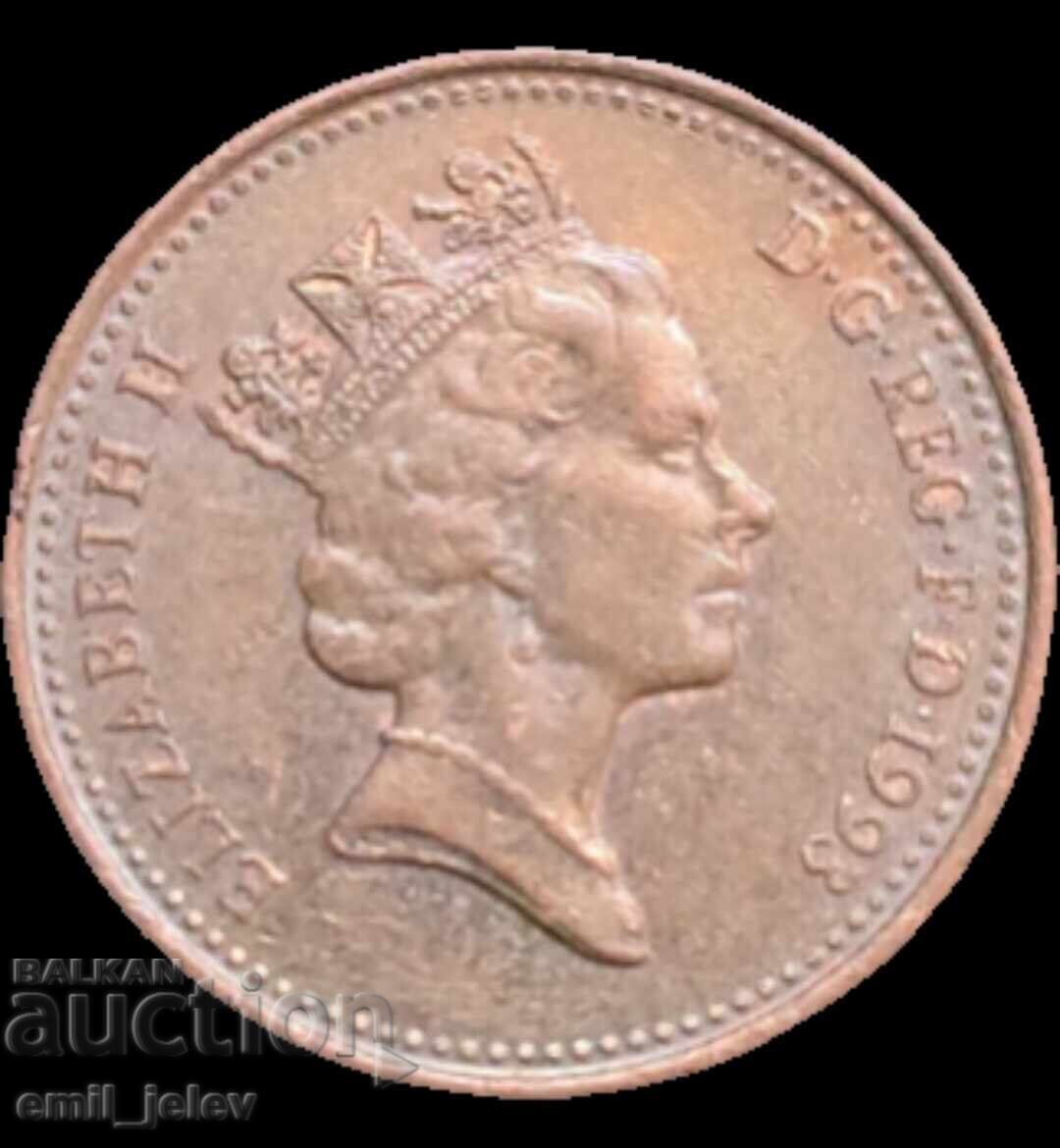 Licitație 1 penny - Regatul Unit (United Kingdom) 1993