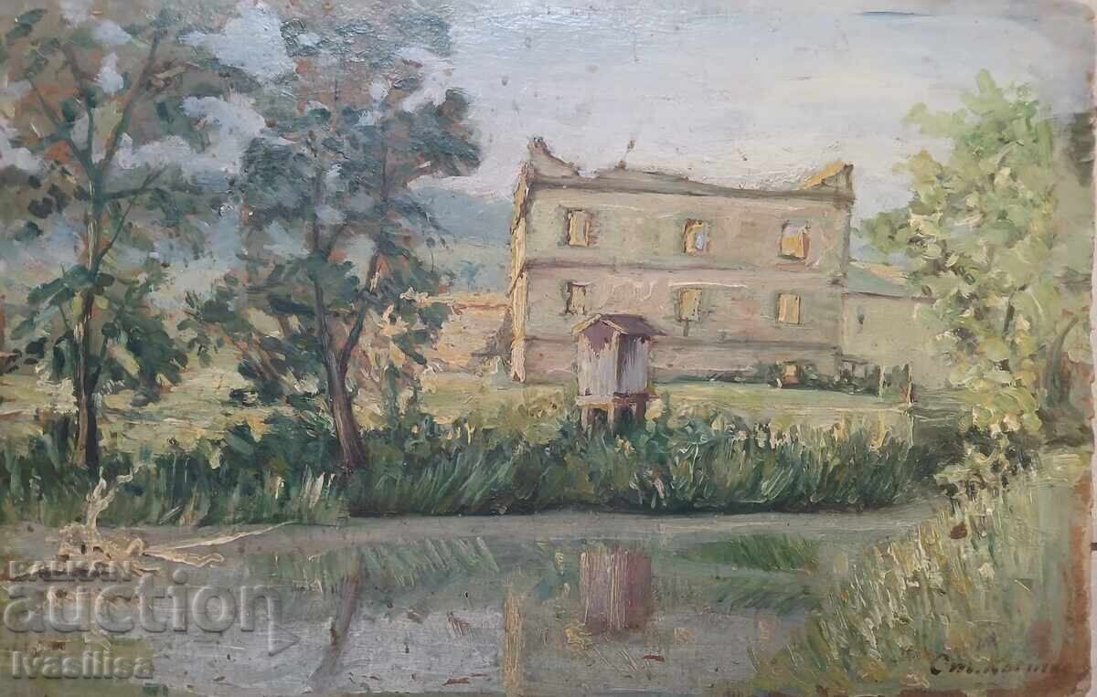 Παλιός πίνακας Στάικο Κοστόφ