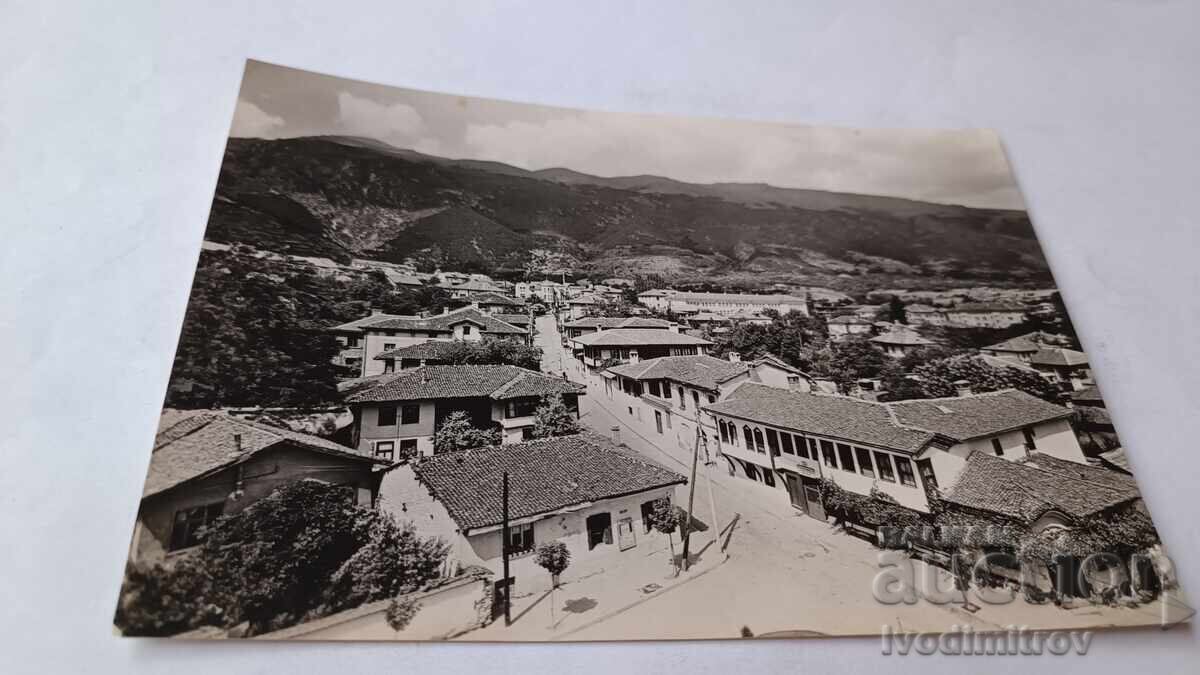Postcard Karlovo General view 1961 Postcard Karlovo General view 1961