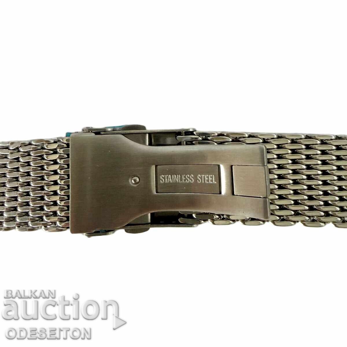 Livrarea Brățară din oțel inoxidabil argintiu - Diferite mărimi Livrarea Brățară din oțel inoxidabil argintiu - Diferite mărimi