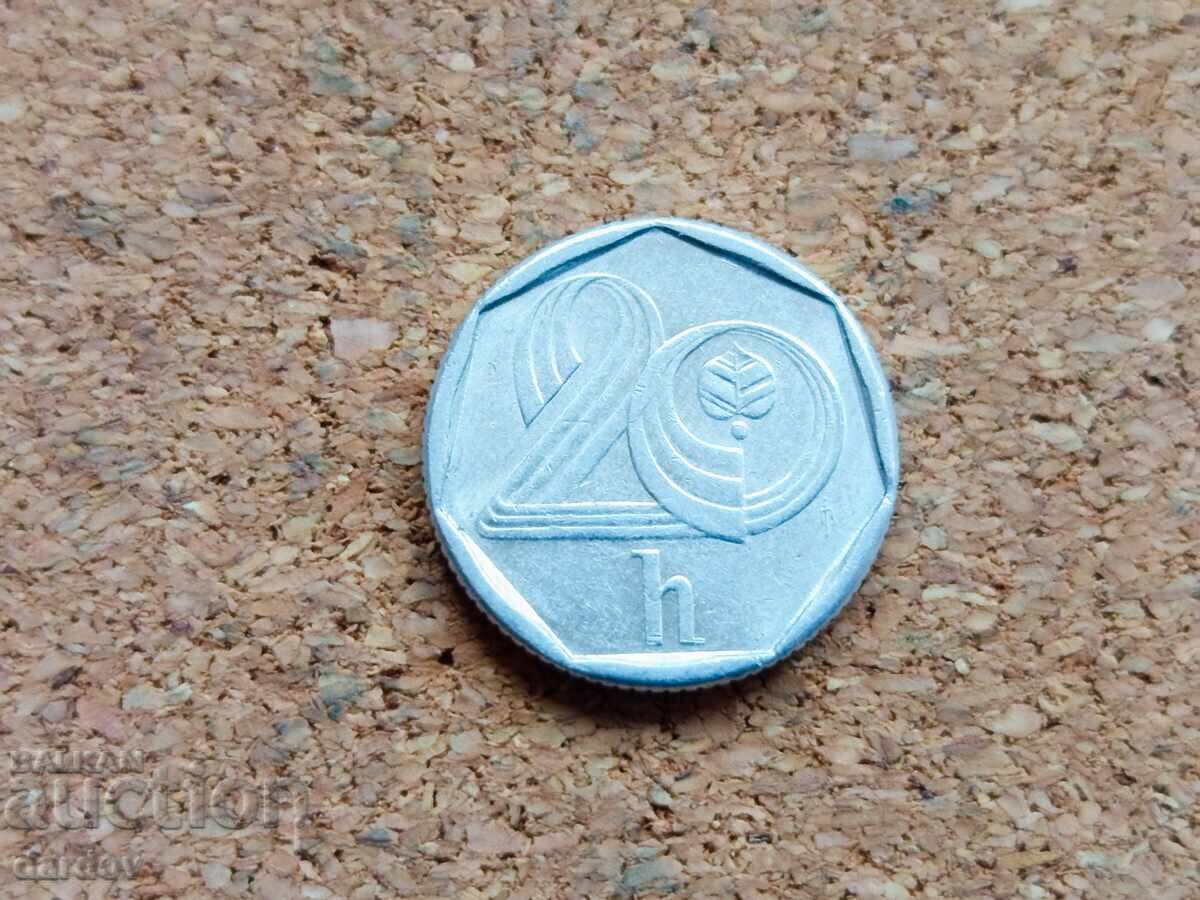 Czech Republic, 20 haleru 1994 Czech Republic, 20 haleru 1994