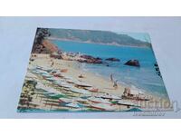 Покенска картичка Дружба Плажът 1978