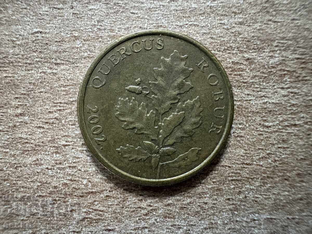 Κροατία - 5 λίπα (2002) με τιμή € 0.08 | 0.16 BGN Κροατία - 5 λίπα (2002) με τιμή € 0.08 | 0.16 BGN