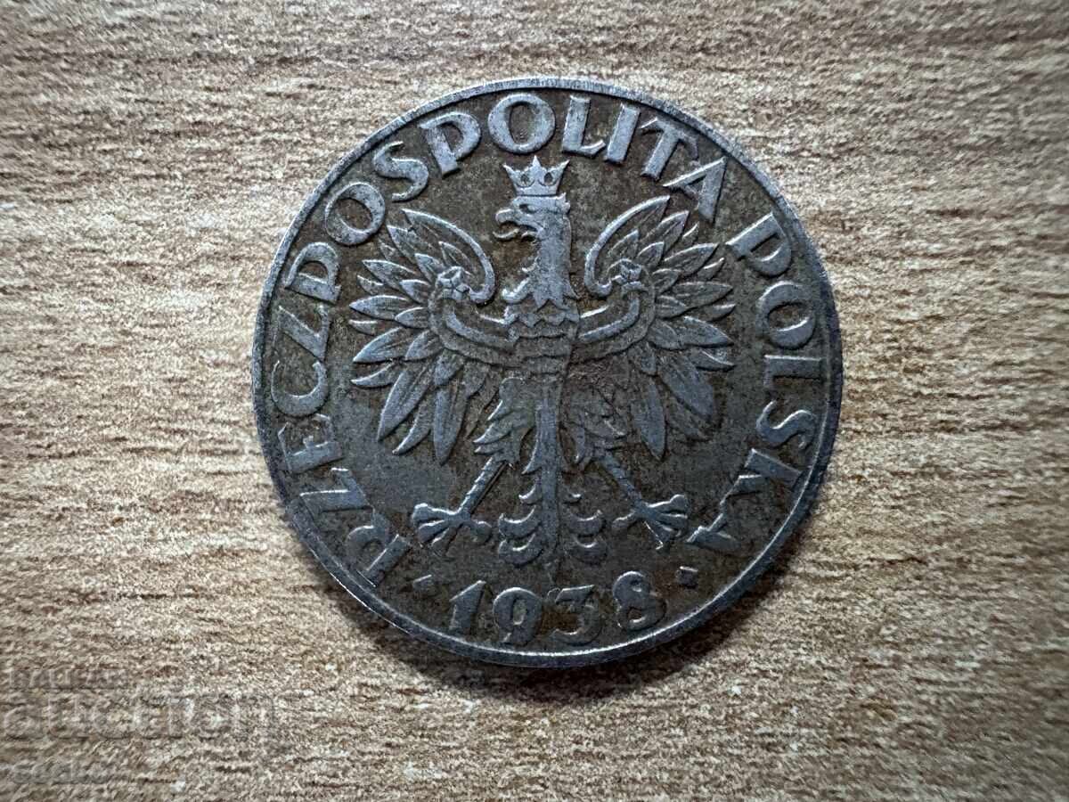 Πολωνία - 50 γρόσια (1938) με τιμή € 2.25 | 4.40 BGN