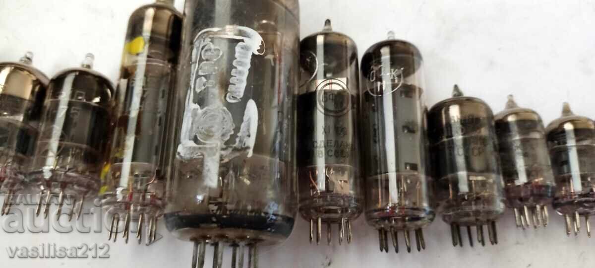 Auction  Vacuum tubes, lot