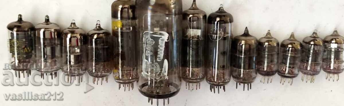 Vacuum tubes, lot - 6