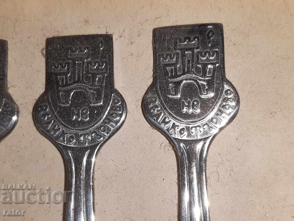 Komplekt ot 6  lyzhichki za kafe -  Veliko Tyrnovo . Suvenir - 5