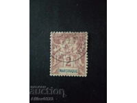 Marcă folosită - în Martinica - Franța