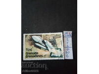 Μεταχειρισμένη μάρκα - o-vi Γρεναδίνων, Γρεναδίνες - Ηνωμένο Βασίλειο