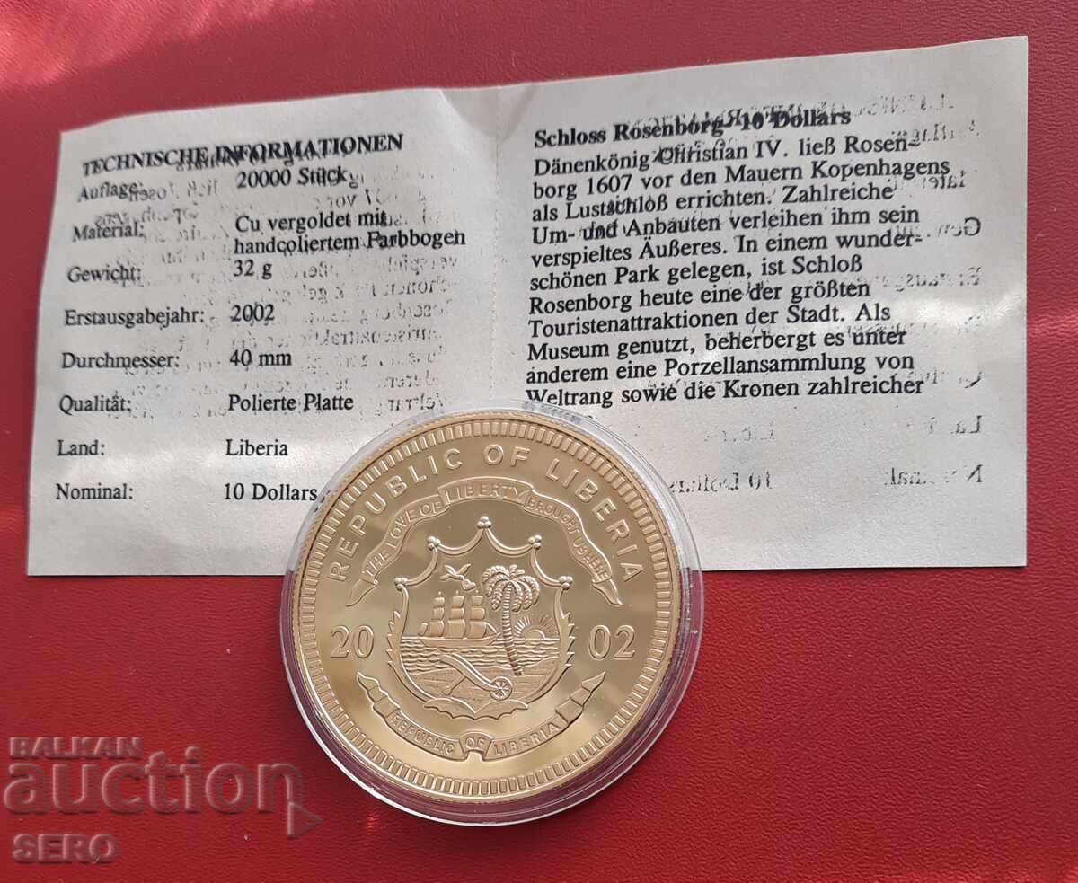 Liberia - 10 dolari 2003 - Irlanda cu preț € 3.55 | 6.94 BGN