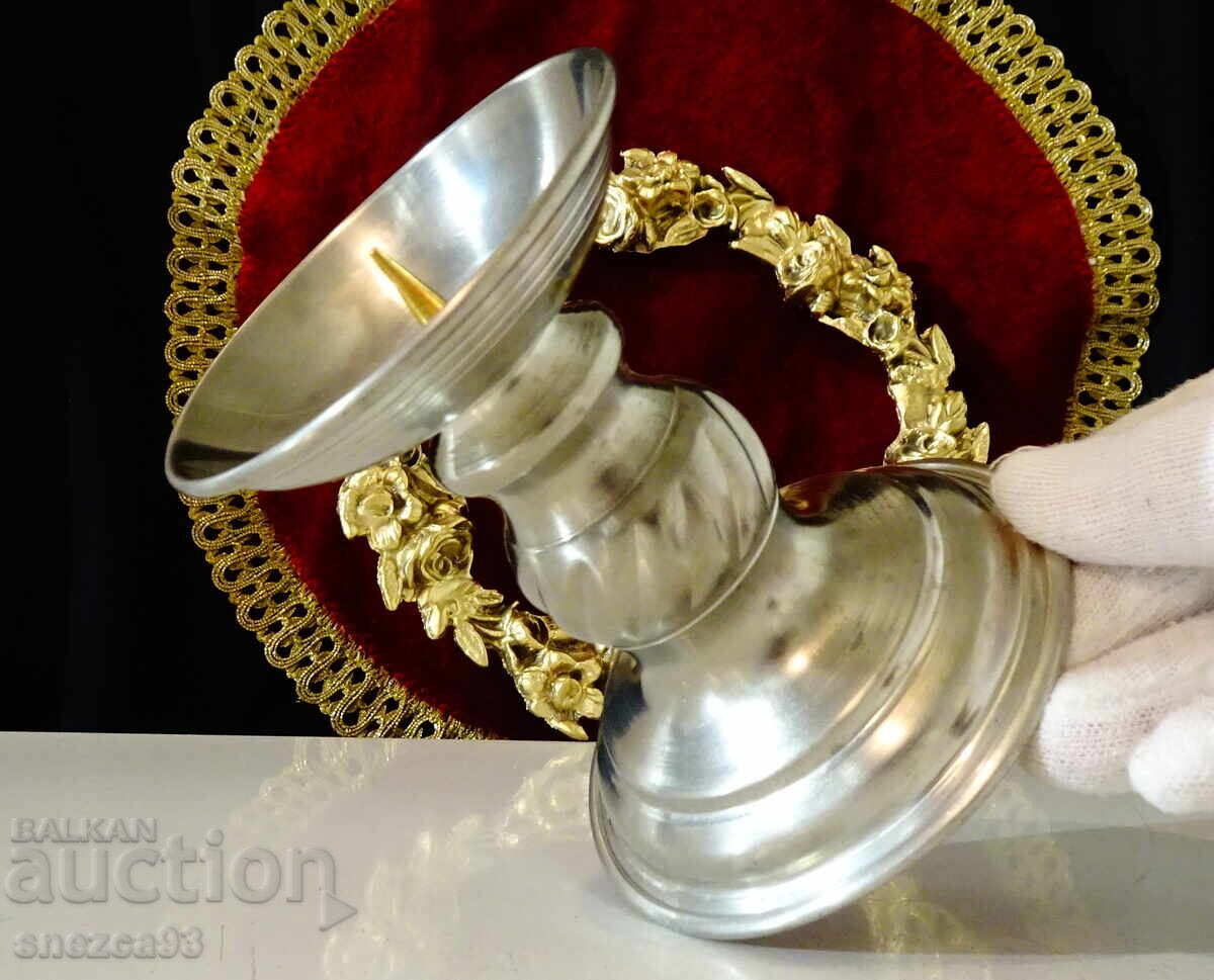 Art Deco Kalain candlestick by WWM with price € 13.29 | 25.99 BGN Art Deco Kalain candlestick by WWM with price € 13.29 | 25.99 BGN