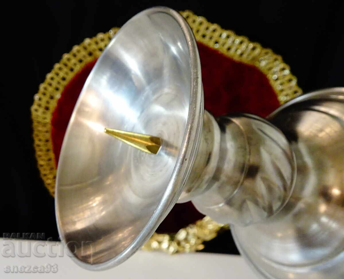 Auction Art Deco Kalain candlestick by WWM Auction Art Deco Kalain candlestick by WWM