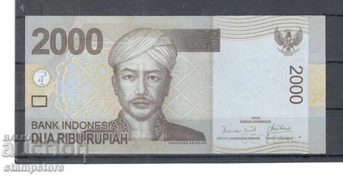 Indonezia - 2000 rupii 2009 Indonezia - 2000 rupii 2009