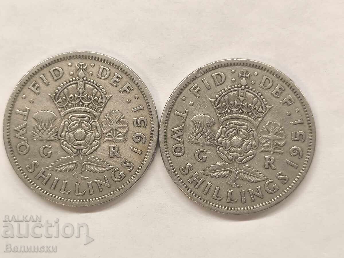 Λοτ 2 σελίνια 1951