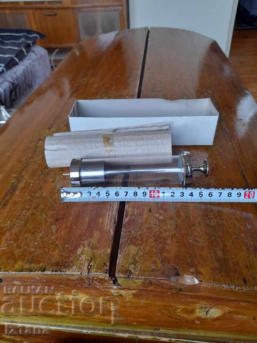 Seringă veche de sticlă - 7 Seringă veche de sticlă - 7