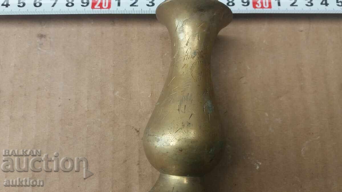 VAZĂ DIN BRONZ, ARTIZANALĂ - 5