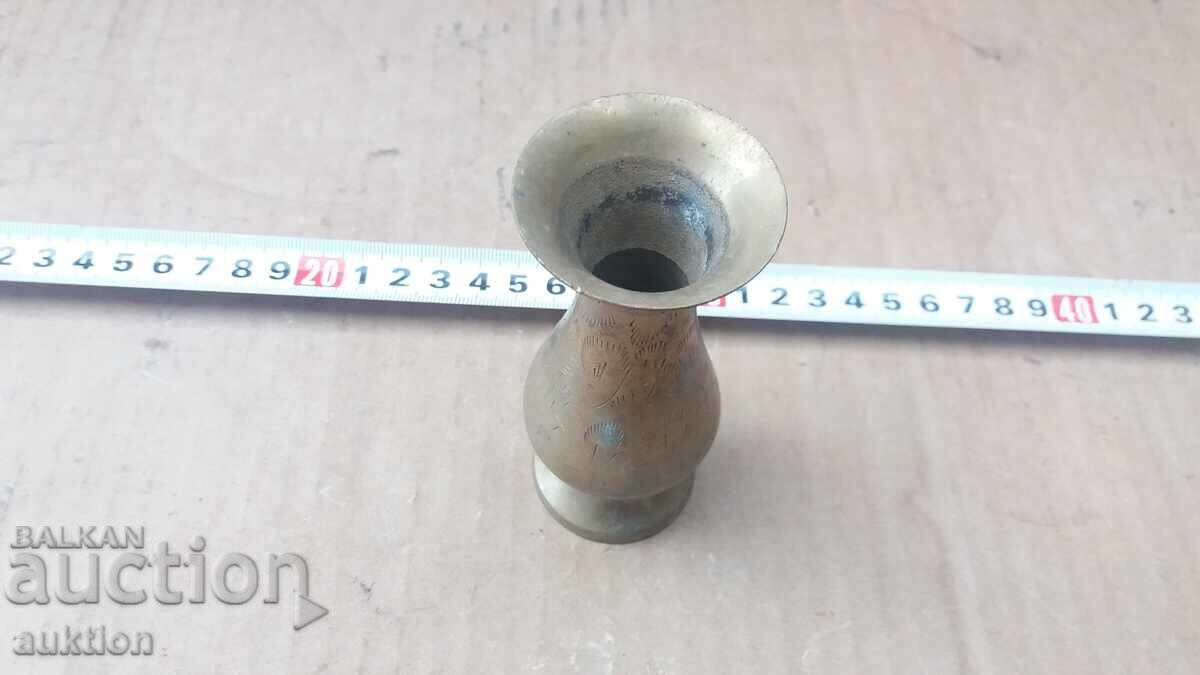 VAZĂ DIN BRONZ, ARTIZANALĂ - 7