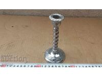 МАСИВНО ПОСРЕБРЕН СВЕЩНИК - АНГЛИЯ