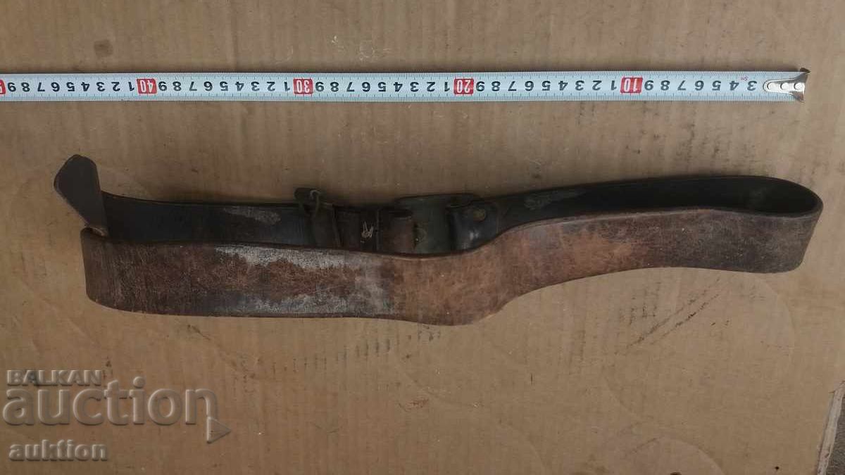 MILITARY LEATHER BELT - 5