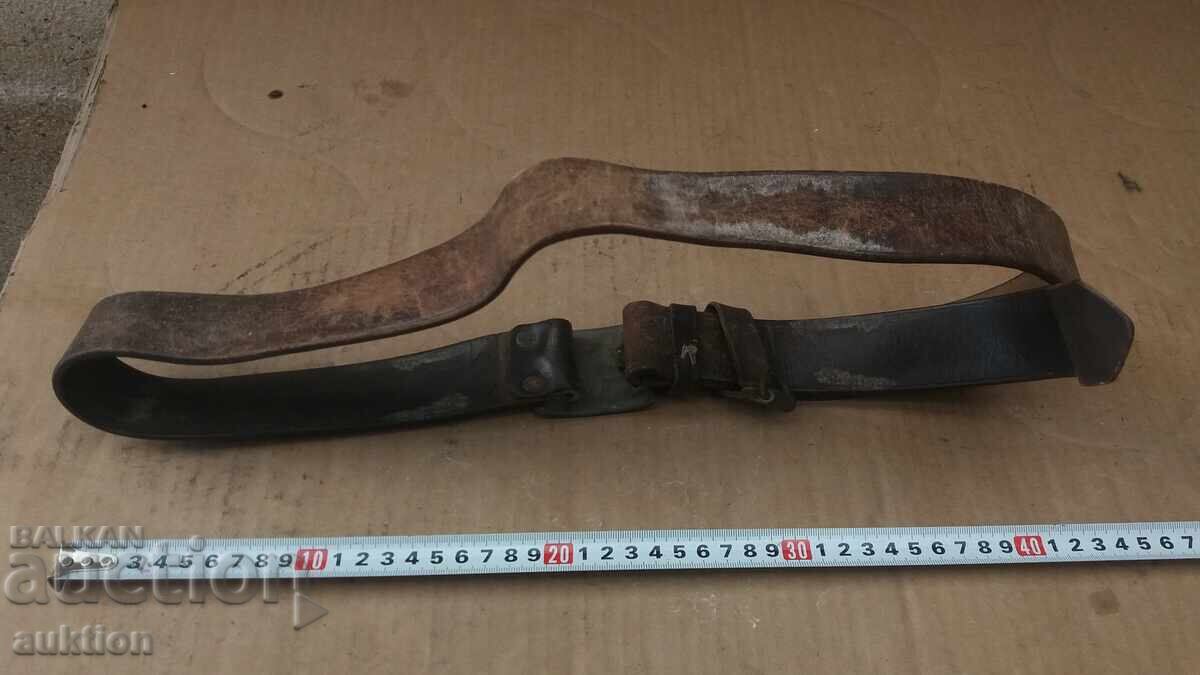 MILITARY LEATHER BELT - 6