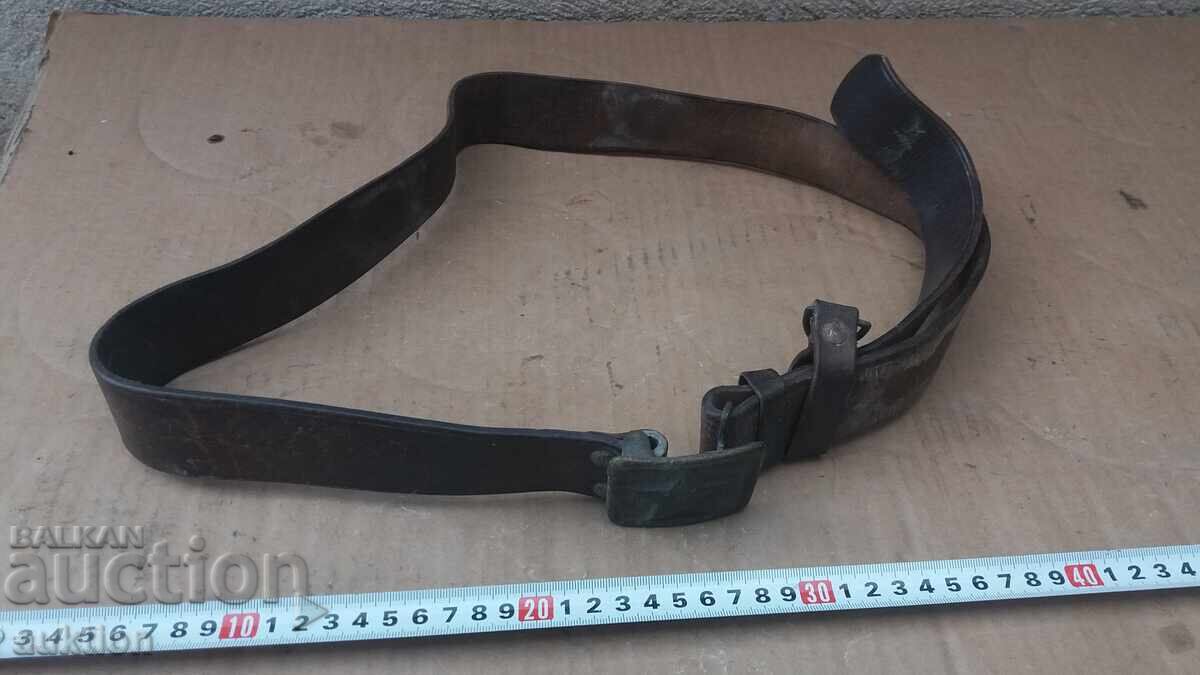 MILITARY LEATHER BELT - 7