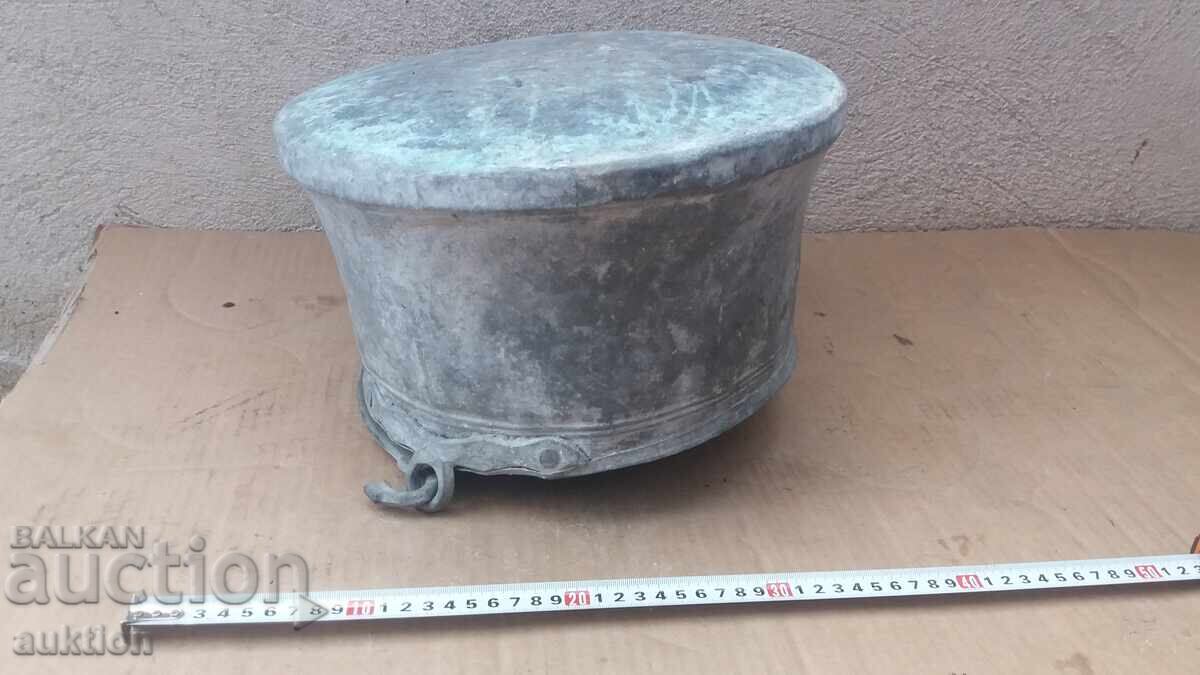 OBIECT DE ARTĂ DIN CUPRU FORJAT RENASCENTAL - 7