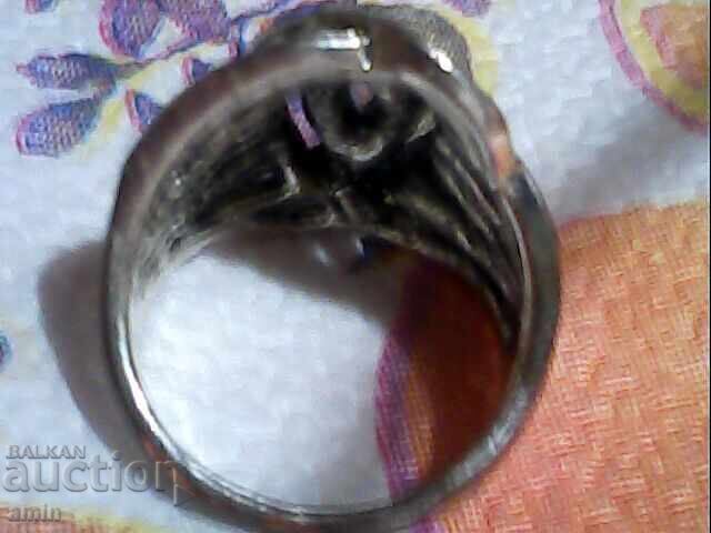 Δημοπρασία Παλιά ασημένια δαχτυλίδια