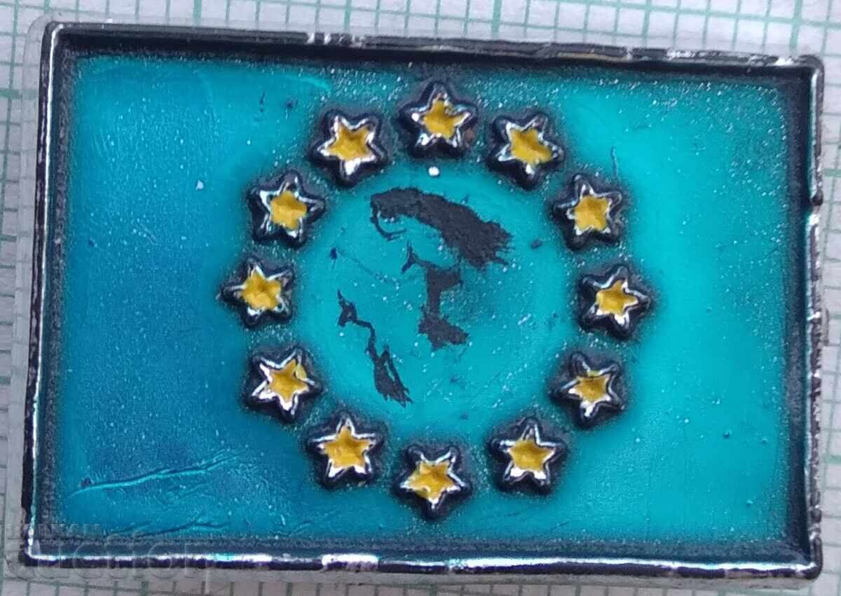 19353 Badge - European Union flag 19353 Badge - European Union flag