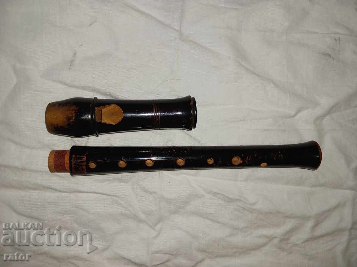 Стара дървена блокфлейта ALEXANDER HEINRICH - Германия - 7 Стара дървена блокфлейта ALEXANDER HEINRICH - Германия - 7