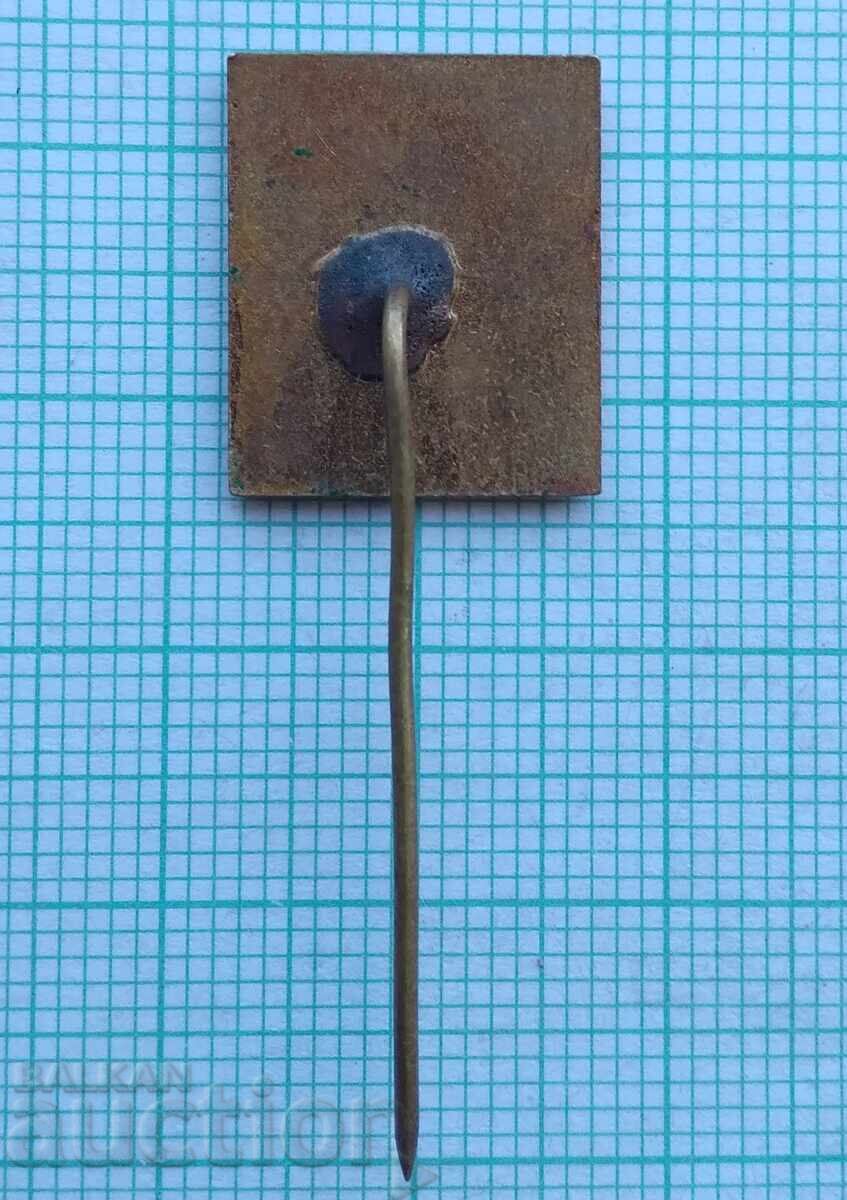 Licitație 19357 Insigna - Elprom - bronz email Licitație 19357 Insigna - Elprom - bronz email